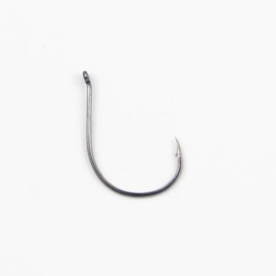 China Hot Sale New Design 50 Pcs/Pack Steel Maori Sea Fish Hook Necklace High Carbon Hoop Hooks For Fishing Hoop for sale