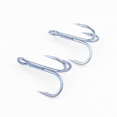 China Wholesale Bulk Outdoor Activity F-43 High Carbon 4x Treble Hook Fishing Light Strong Third Hook High Quality Strong Treble Hook for sale