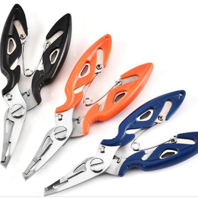 China Outdoor Activities Fishing 2023 Portable Stainless Steel Fish Controller Lip Grip Fishing Cutter Pliers Fishing Tackle Tools for sale