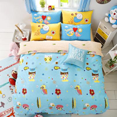 China Factory Wholesale 100% Plain Cotton Bedding Set Nantong Bed Sheets for sale