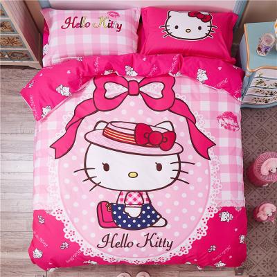 China Simply 100% Cartoon Children's Bedroom Set 3pcs Cotton Children's Bedding Sets for sale