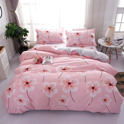 China Simple Fashionable 100%Polyester Luxury Used Home Bedding Set Flat Sheet Sheet for sale