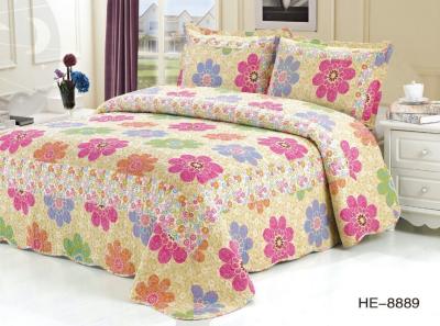 China High Quality Quilted 100% Twill Cotton Bed Spread Bedding Set Sheet Duvet Cover for sale