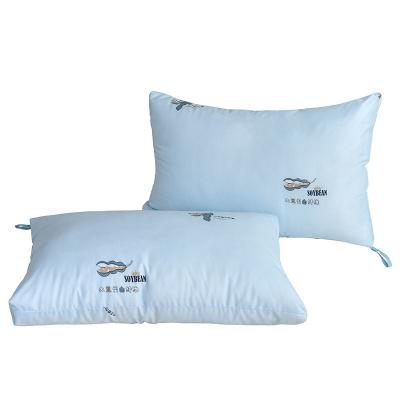 China Solid Color Sustainable Bestselling Home Polyester Tile Soft 45*72cm Decorative Sleeping Pillow for sale