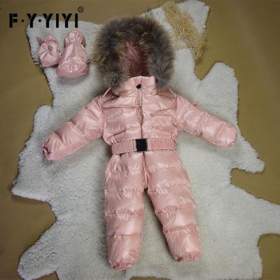 China Leesourcing Baby Waterproof Snowsuit Baby Winter Snowsuits Jacket Fur Coats Anti-Shrink Baby for sale