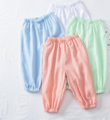 China Baby Anti-pilling 100% Cotton Fabric Pants Toddler Pants for sale