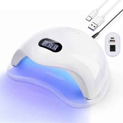 China LED Quickly Gel Curing 2022 New Nail Salon Equipment Sun Nail UV Gel Polish Tender Dryer Curing UV Lamp LED Nail Lamp for sale