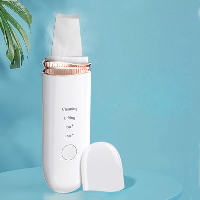 China New Products Skin Scrubber DEEP CLEANING Ultrasonic Stretching Scraper and Soft Skin Device for sale