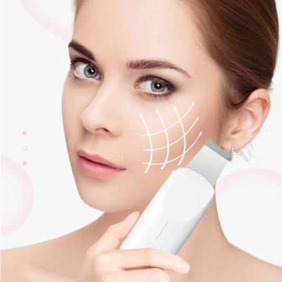 China China Factory Supply Custom Home Portable Facial Lift Massager Ultrasonic Skin Scrubber DEEP CLEANSING Skin Scrubber for sale