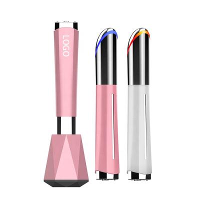 China 2021 Skin Rejuvenation OEM Manufacturer Face Eye Trigger Point Massage Pen Reflexology Wrinkle Eye Massager Heater Pen for sale