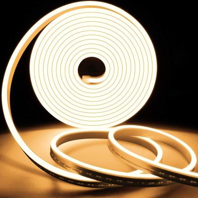 China 6x12mm 2835 Residential Silicone Neon Lamp 12V RGB Flexible Waterproof Led Strip Light 100m/roll 2835 Tubes For DIY Decoration Light for sale