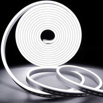 China LANDSCAPE TKLED 6 x 12mm IP65 LED 12V PURE WHITE Flexible Waterproof Neon Strip Light for sale