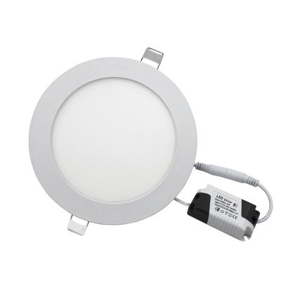 China New Office CE RoHs Round Slim Indoor Mini Surface Mounted Recessed Led Panel Light Wall Ceiling Light 3w 6w 9w 12w 18w 20w 24w for sale