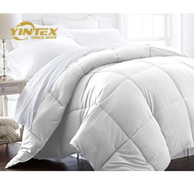 China Wholesale High Quality Home Luxury 100% Goose Down Solid Color Down Comforter Comforter Set for sale