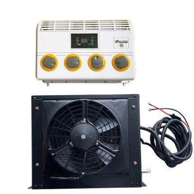 China Competitive Price Portable Split 12V Air Conditioner For Heavy Car And Machinery Excavator Truck Passenger Car 50.5cm x 39.5cm x 23cm for sale