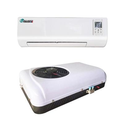 China Manufacturer Supply 24V Portable Split Air Conditioner In Car For ZETA Truck for sale