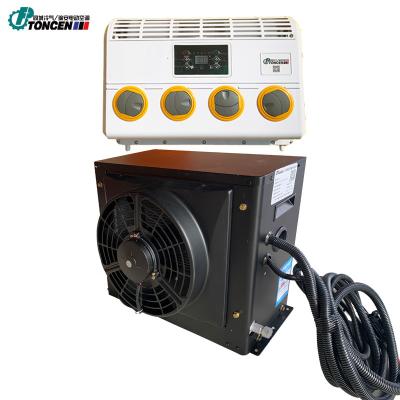 China made in china 24v split parking cooler air conditioner for truckes/rv/tractor/heavy duty vehicles 50.5cm x 39.5cm x 23cm for sale