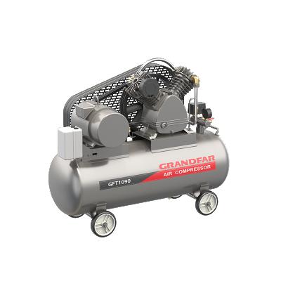 China Grandfar GFT1090 Series Lubricated Extracting Compressors Price South Africa 4kw 11kw Belt Drive Industrial High Pressure Air-Compressor 380v for sale