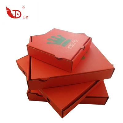 China Recyclable Pizza Box Cardboard Corrugated Food Packaging for sale