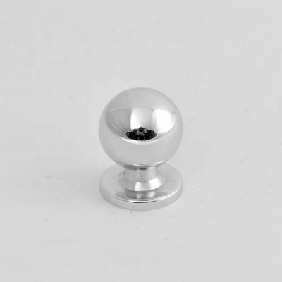 China Furniture cabinet Furniture Zinc Alloy  Round knob Chrome Finish Knob for sale