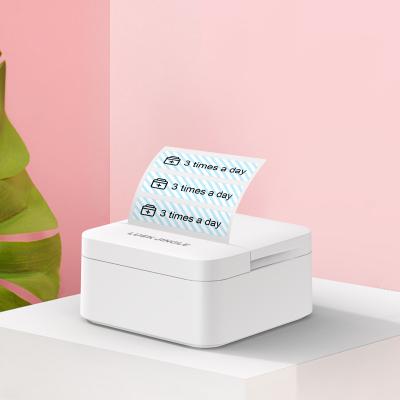 China Easy Operation Rechargeable Mini Portable Thermal Printer Supports Wireless Connection for sale