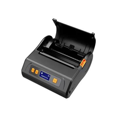 China Easy Operation Thermal Self Adhesive Portable Label Printer Buyers Can Customize Printer Logo for sale