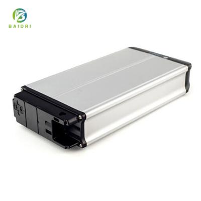 China Deep Cycle Battery 36V 48V 20ah Rear Rack Type Li Ion 18650 Battery Pack Electric Bicycle Battery With Charger for sale