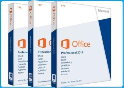 China FPP License Office 2013 Professional Retail , Microsoft Office 2013 Retail DVD for sale