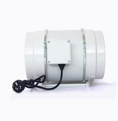 China High Quality Ventilation Area 125mm Fresh Air System Portable Exhaust Ventilation Fan ABS Plastic Duct Fan for sale