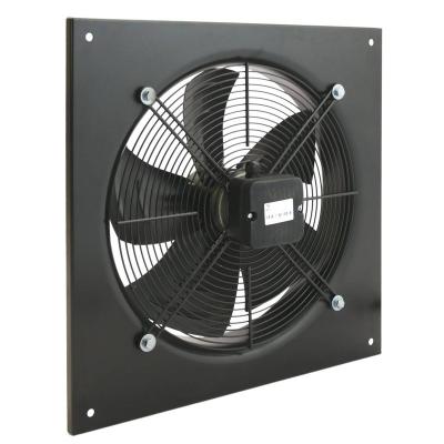 China Portable Condenser 630mm Square 380V Plate Good Prices High Quality Low Noise Nets Proven Wall Mounted Axial Fans for sale