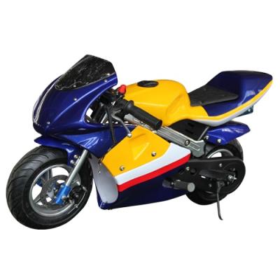 China Lingun 49cc Gasoline Mini Pocket Bike For Sale Kids Dirt Bike 104X65X68CM for sale