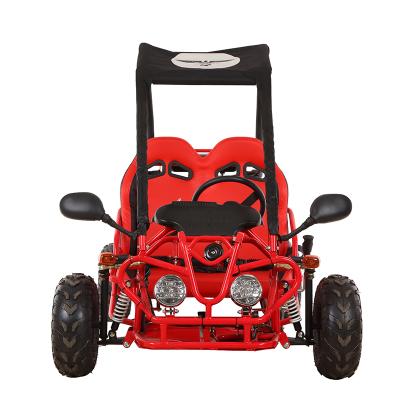 China Dual Seat Gasoline Engines 110cc Go Kart Buggy Go Karts Mini J UTV 6 Inch Entry and Exit Points for sale