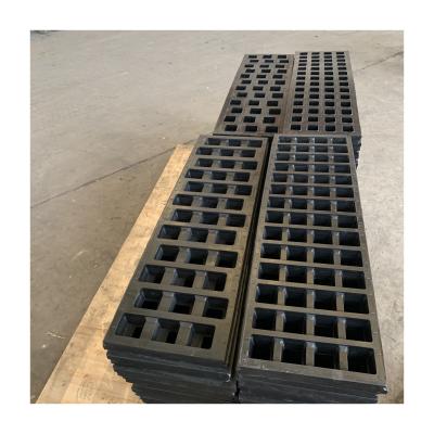 China High Efficiency Screening Plate Mesh Linear Vibrating Shaker Screen Polyurethane Frame Ore Selection Rubber Panel Machine Customized Sieve Plate for sale