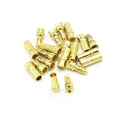 China RC Motor 3.5mm Gold Bullet Banana Male Connector Female Plug For RC ESC Battery Motor for sale