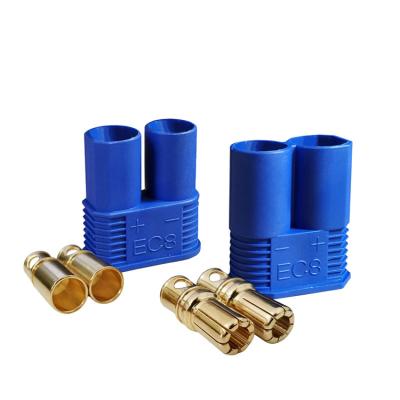 China Vehicles & Toys 8mm Bullet EC8 Banana Plug 24K Banana Plug Remote Control High Current Gold Plated Female Male Connectors For RC Car ESC Lipo Battery for sale