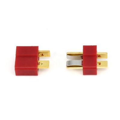 China Vehicles & High Quality Red Male Female Deans Connectors T Plug Style Remote Control Toys For RC LiPo Battery ESC Helicopter for sale