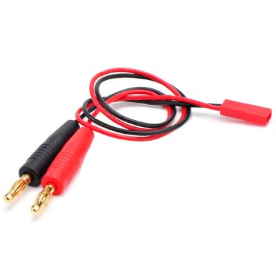 China RC Lipo Battery JST Connector to 4.0mm Banana Gold Plug Adapter Wire 20AWG 30cm Silicone Wire for RC Lipo Battery IMAX B6 for sale