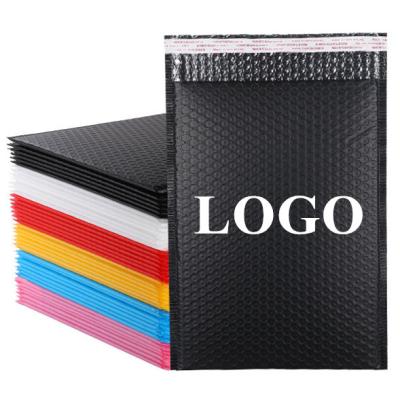 China Strong Adhesive Custom Plastic Envelope Padded Messenger Shipping Bag Custom Logo Poly Mailer Mailing Bags Bubble Mailer for sale