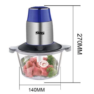 China Household Grinder Multi Function New Electric Food Chopper Model Meet Pure Copper Motor for sale