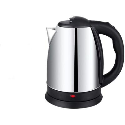 China Factory Wholesale Low Rotation Stainless Steel Electric Kettle Cheap Portable 360 ​​Degree Hotel Kettle Aluminum 2.0L for sale