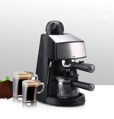 China Small Home Office Hotel Coffee Maker Pump Steam Milk Brewing Coffee Maker Machine Coffee Makers for sale