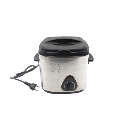 China Hot hotel in china frying food easy operate oil air 1.5l mini dlgital fryer with control for sale