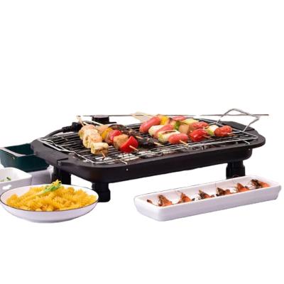 China Household 2000W Korean Samgyupsal Potr Barbecue And Hot Pot Easily Cleaned Indoor Electric Grill for sale