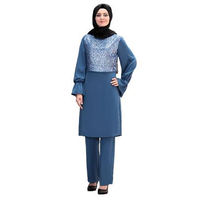 China Muslim Women's Abaya Quilting Fashion Breathable Malay Dress Clothing Southeast Asia Middle East Costumes for sale