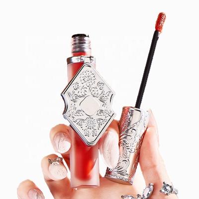 China Wholesale Waterproof Liquid Lip Gloss Matte Lip Gloss Waterproof Lip Gloss Supplier With Mirror for sale