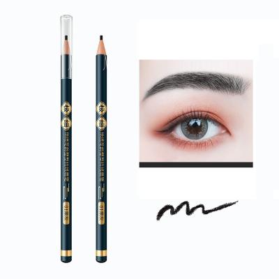 China Waterproof 5 Colors Available Head 1.55mm Slim Microblading Hard Core Brow Pencil Private Label Eyebrow Pencil for sale