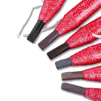 China Six Color 3.0g Brow Pencil Private Label Waterproof Multicolor Customizable Eyebrows for sale