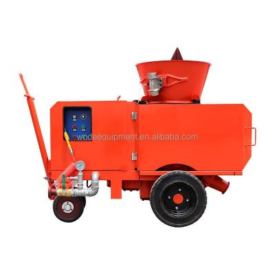 China Construction worksÂ  1.5m3/h Electric Power refractory gunite shotcrete machine with high-pressure water pump for sale