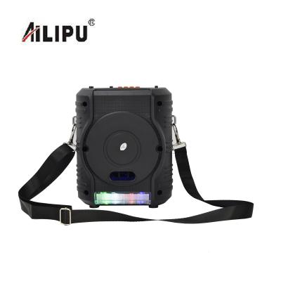 China Hot Selling ALP 2021 Function Phone Mini 4 Inch Knots In Stock Outdoor Portable Speaker With Strap for sale