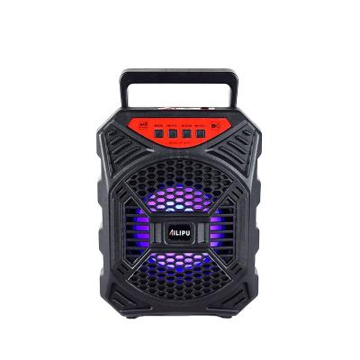 China Mini 4 inch boombox jb echo phone function dot 4 outdoor wireless music box bicycle portable speaker with battery for sale